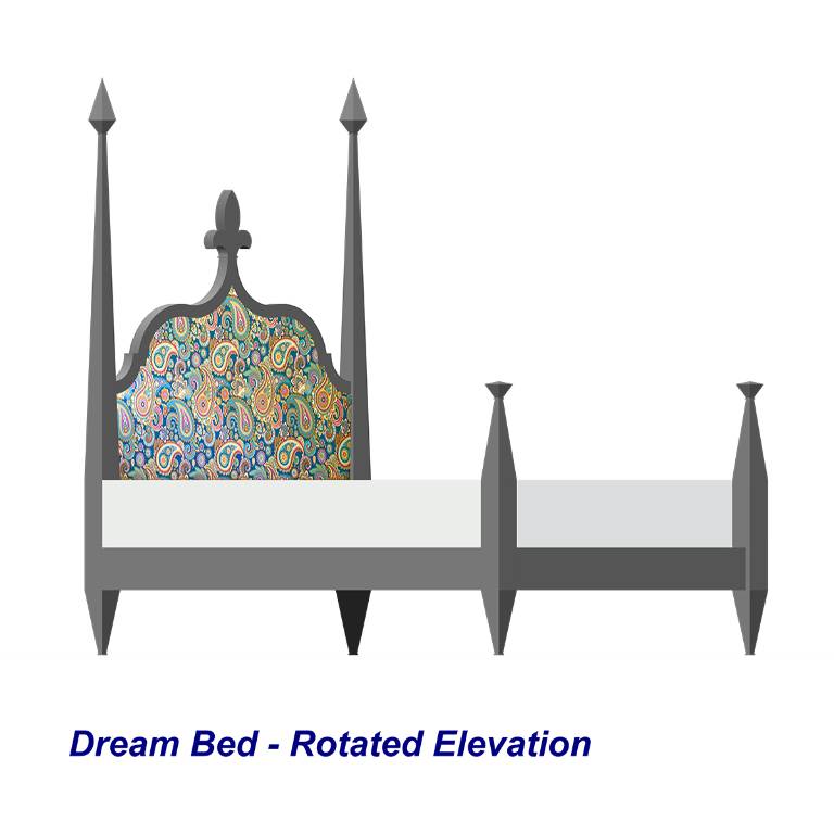 Mistis final Bed of Dream design