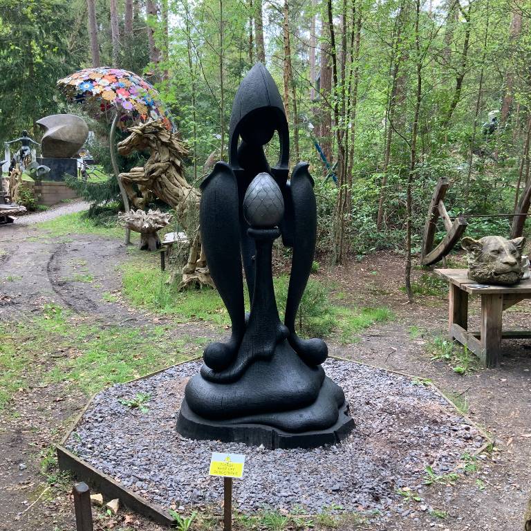 misti sculpture at the sculpture park farnham