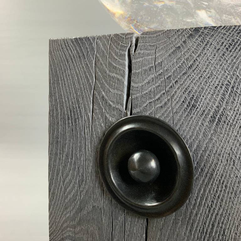 This designer lamp has the highest quality bespoke made elements making in truely unique
