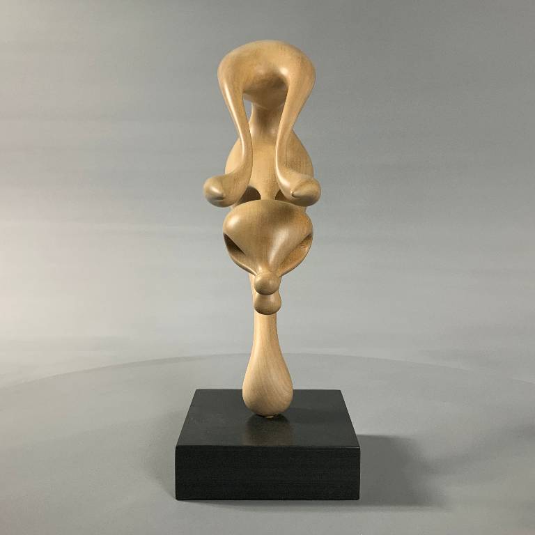 Back of the lime wood sculpture