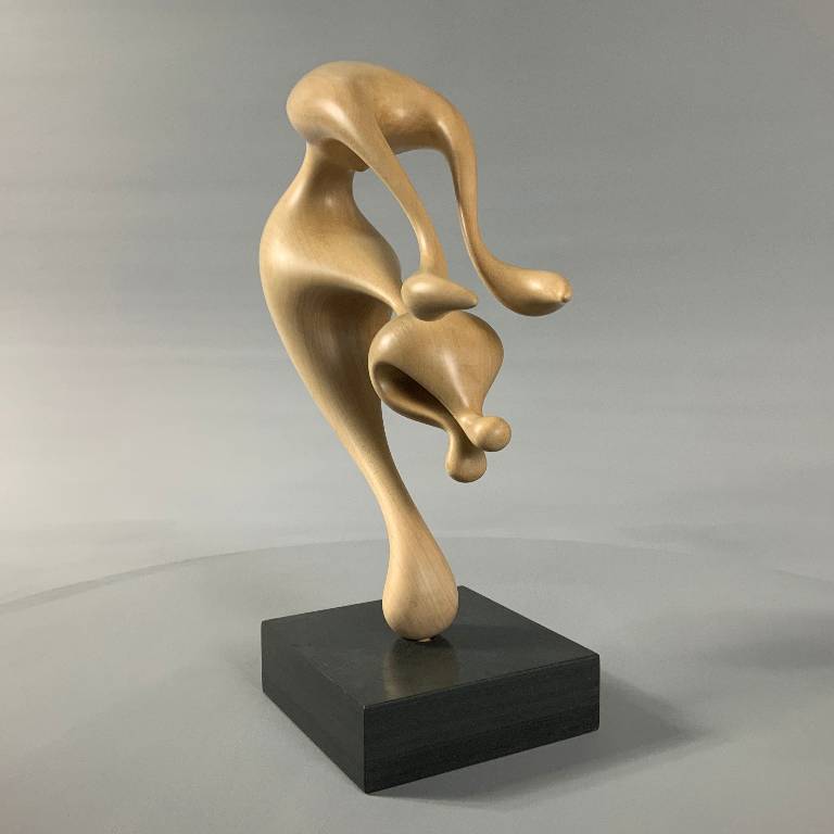 Lime wood carved and polished