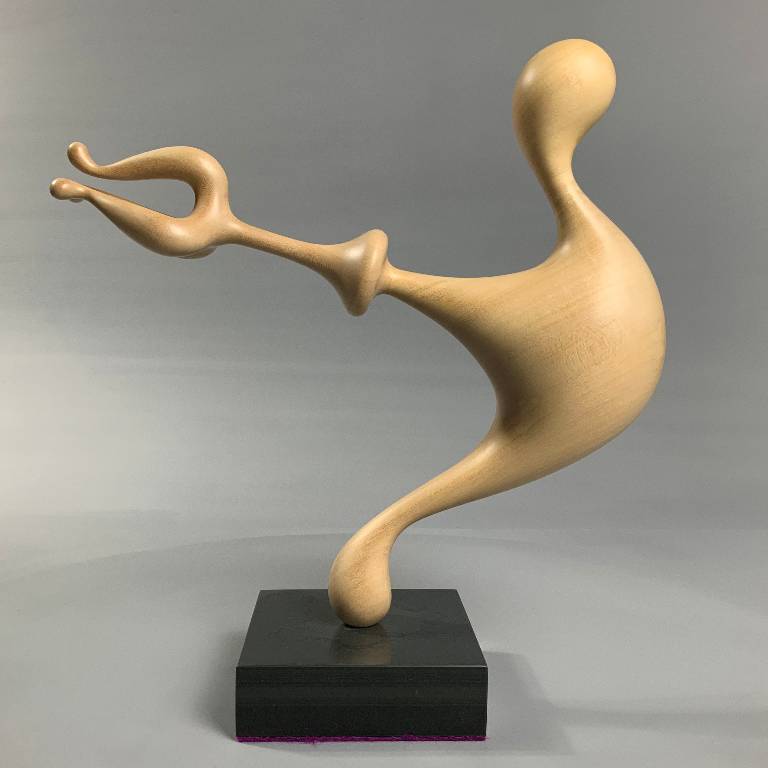 Spirit of Motion 3 a sculpture by Misti Leitz