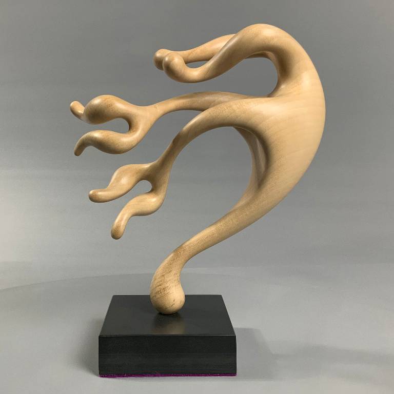 Spirit of Motion 4 a sculpture by Misti Leitz
