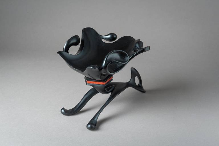 ebonised lime hand crafted bowl