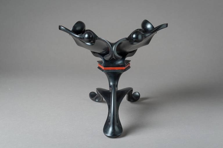 the beautiful form of this unique original misti leitz artwork will fill any interior with a modern, contemporary and expensive flair